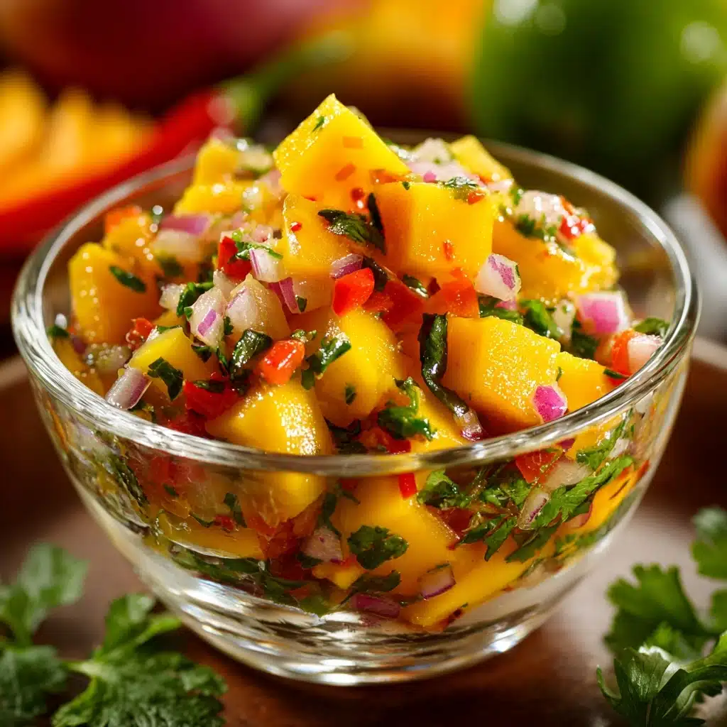 Fresh Peach Salsa Recipe