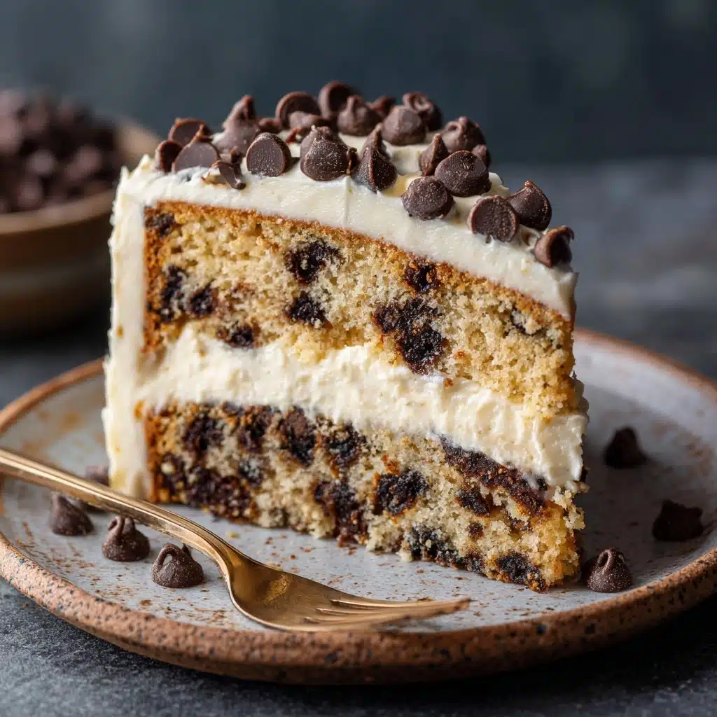 Chocolate Chip Cookie Cake Recipe