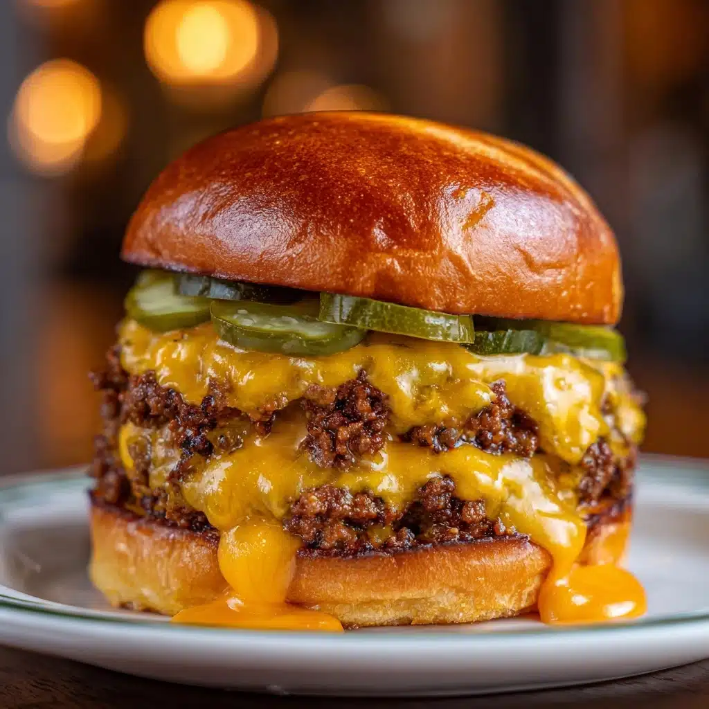 Crock Pot Cheeseburgers Recipe - Recipe Image