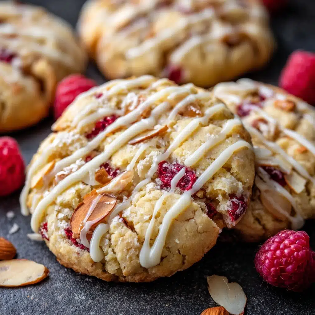Raspberry Almond Cookies Recipe