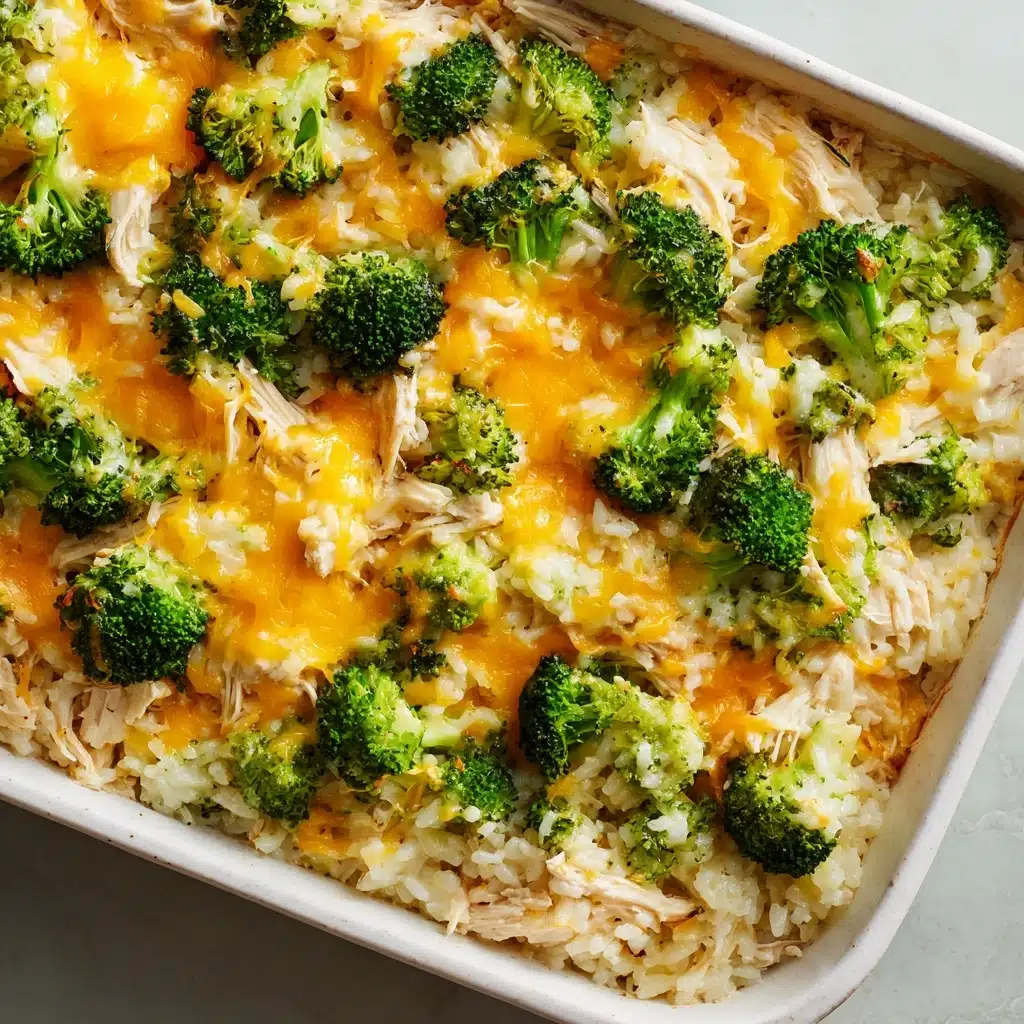 Broccoli, Rice, Cheese, and Chicken Casserole Recipe - Recipe Image