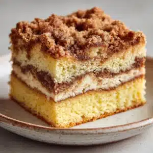 Classic Cinnamon Streusel Coffee Cake Recipe