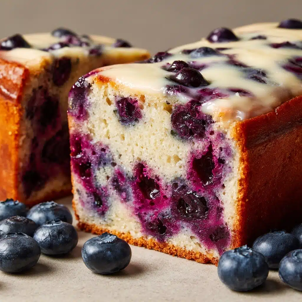 Blueberry Cream Cheese Bread Recipe - Recipe Image