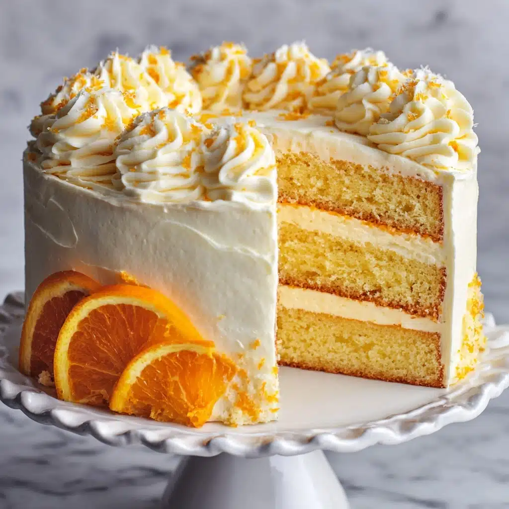 Orange Creamsicle Cake Recipe - Recipe Image
