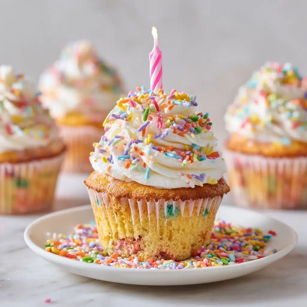Birthday Cupcakes Recipe - Recipe Image