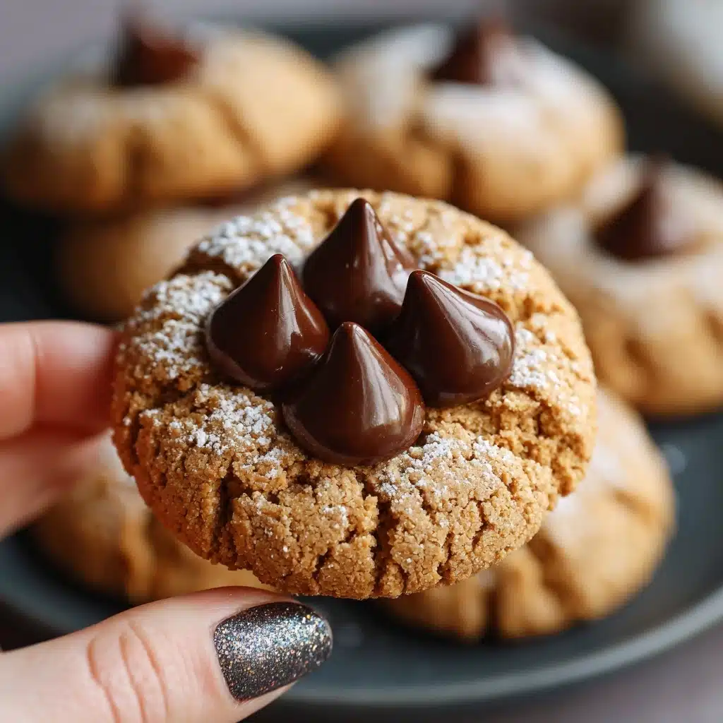 Bear Paw Peanut Butter Blossom Cookies Recipe - Recipe Image