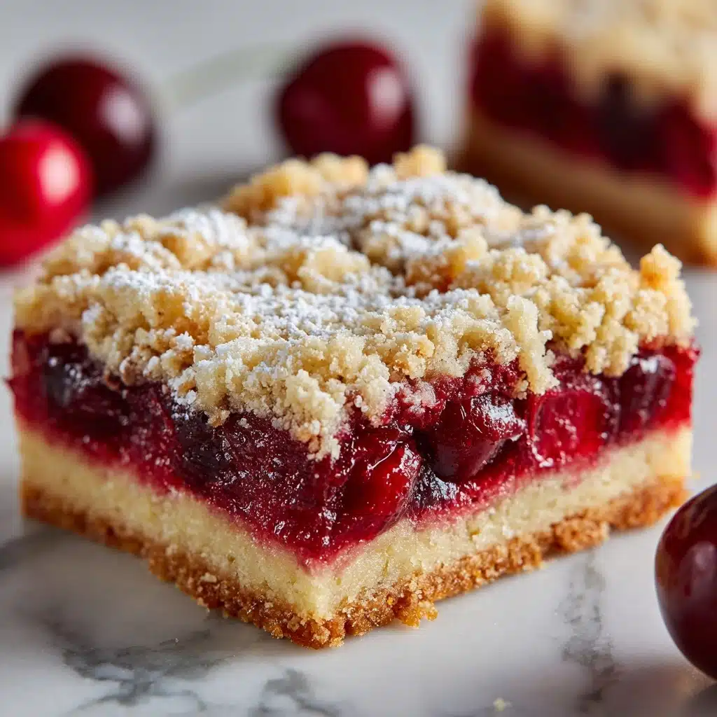 Cherry Pie Bars Recipe - Recipe Image