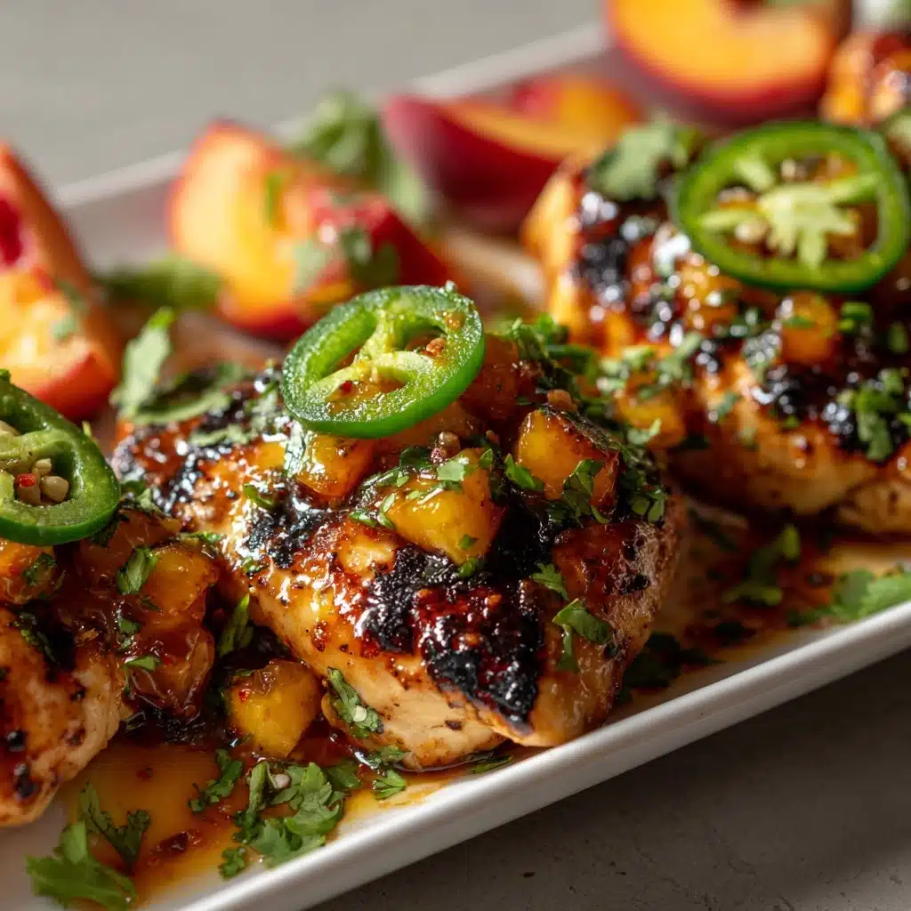 Jalapeño Peach Chicken Recipe