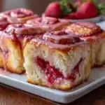 Strawberry Cinnamon Rolls Recipe