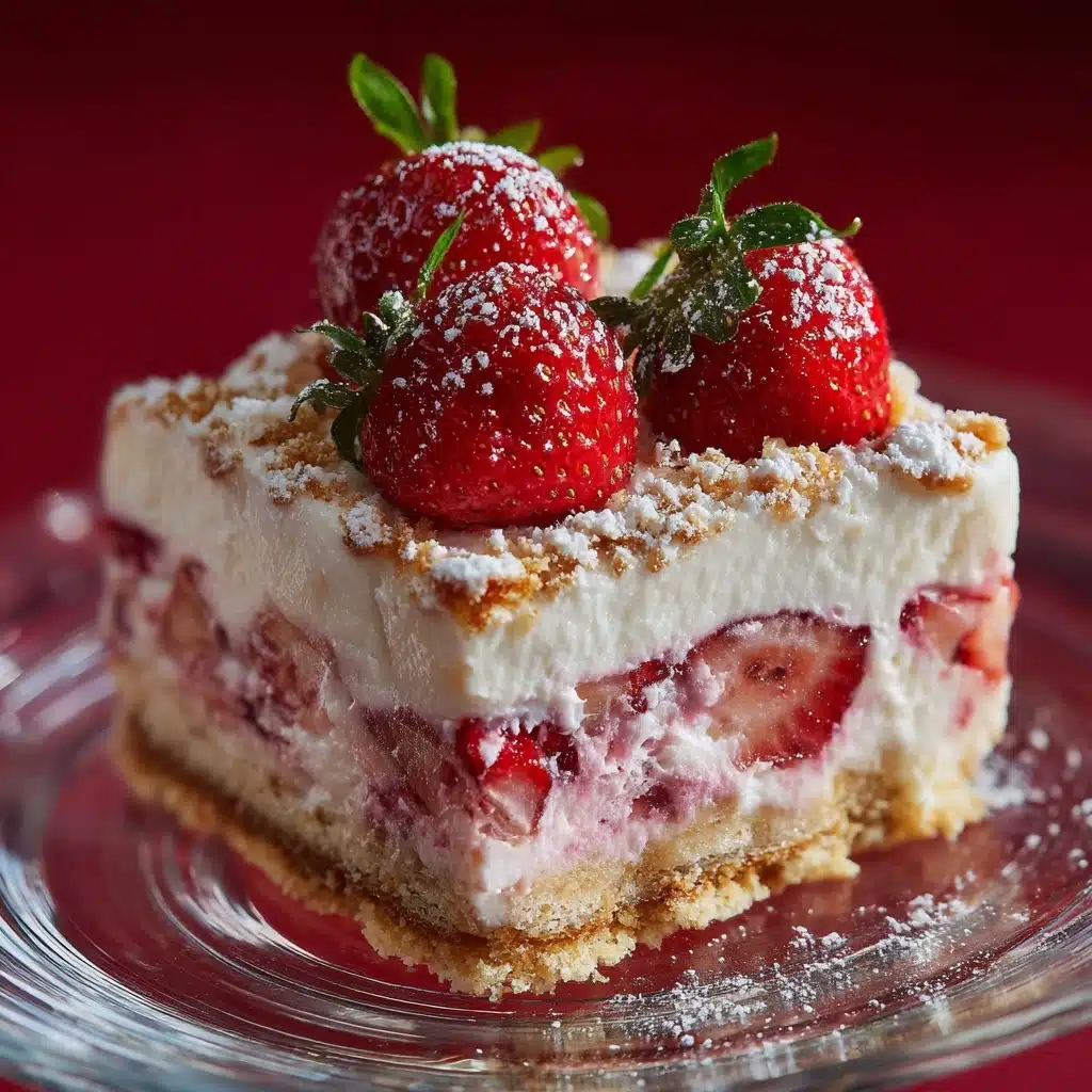 Cheesecake Deviled Strawberries Recipe - Recipe Image