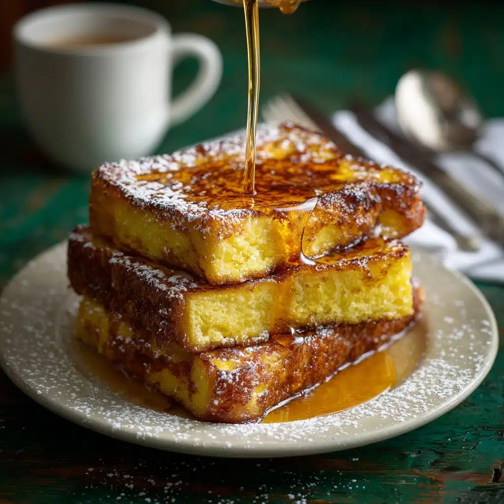 Japanese Style Tamagoyaki French Toast Recipe - Recipe Image