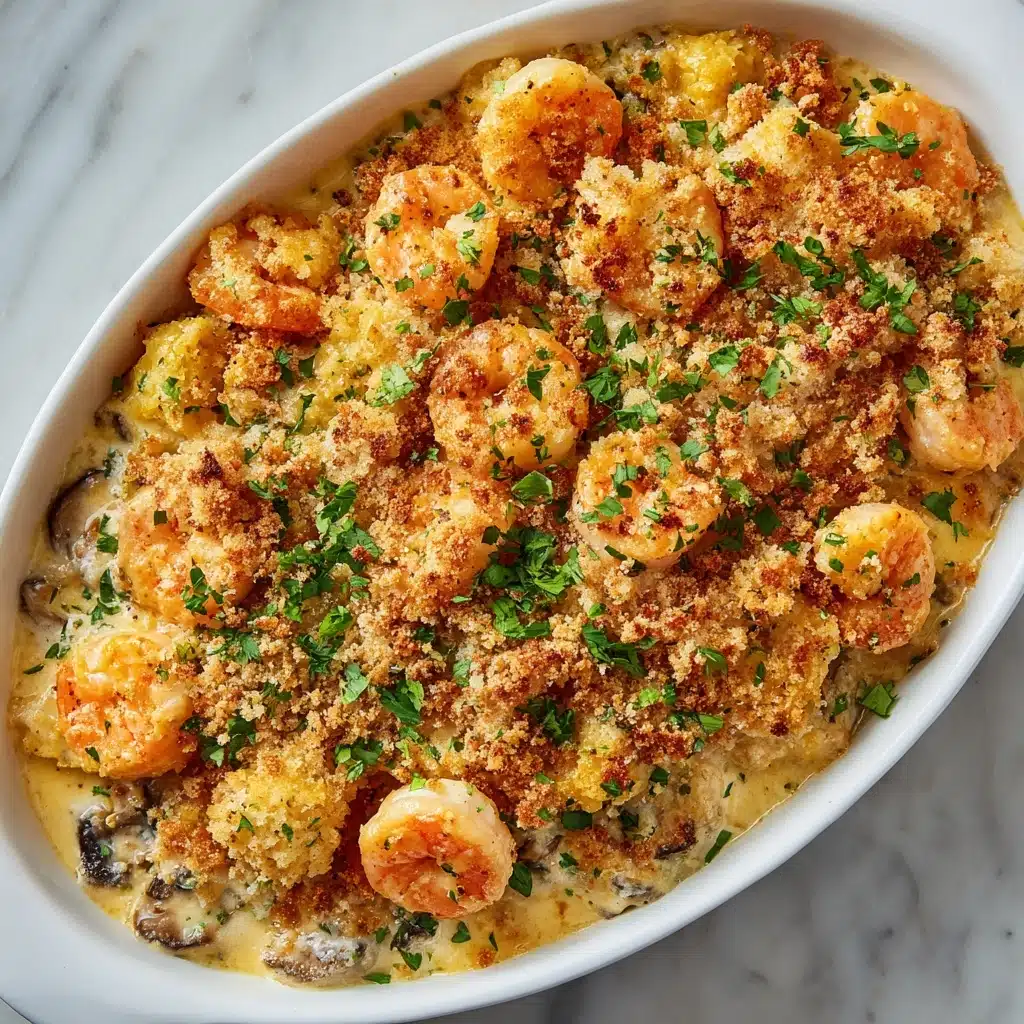 New England Seafood Casserole Recipe - Recipe Image