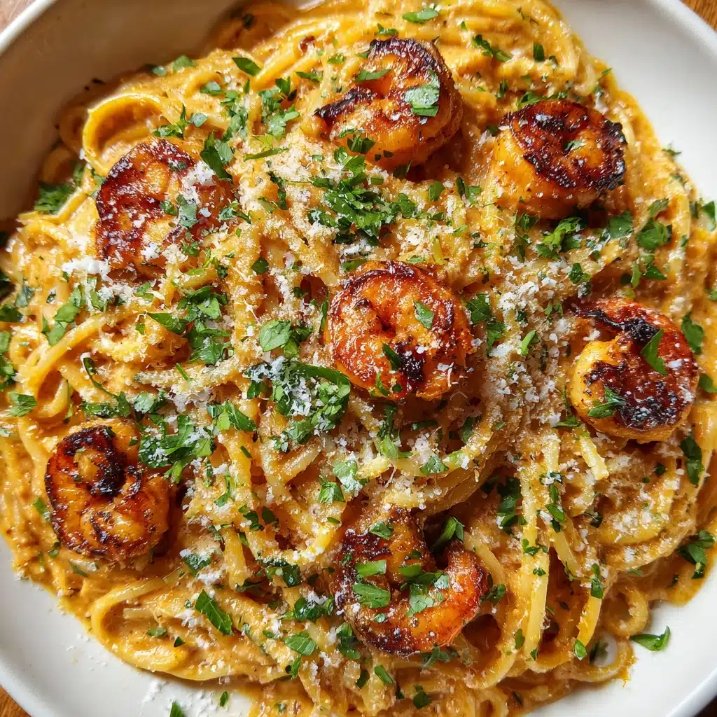 Creamy Shrimp Linguine Recipe - Recipe Image