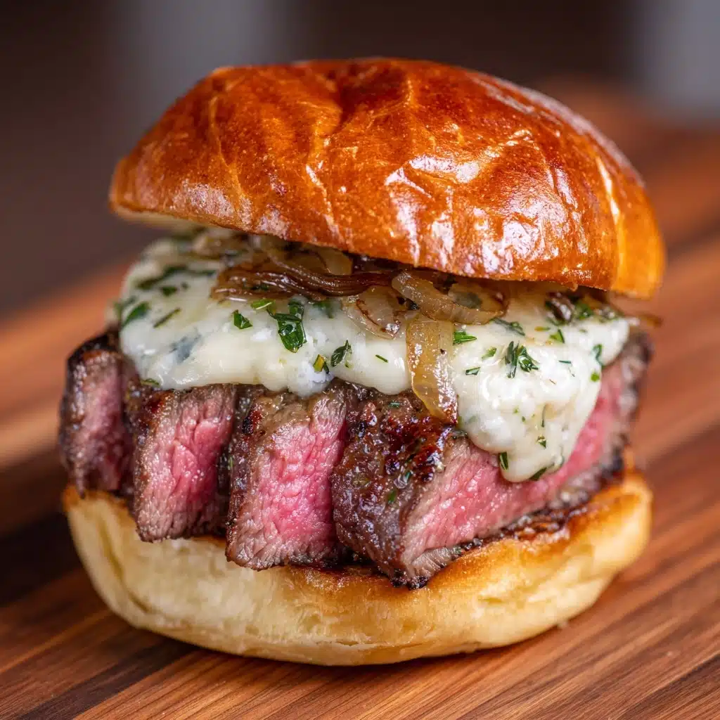 Cowboy Butter Steak Sliders Recipe - Recipe Image