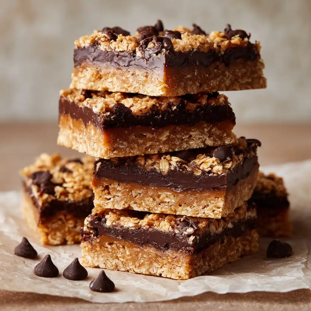 Oatmeal Fudge Bars Recipe - Recipe Image