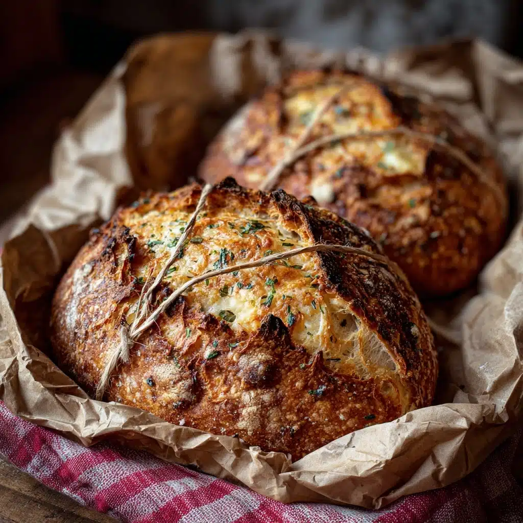 Italian Herbs Cheese Bread Recipe - Recipe Image