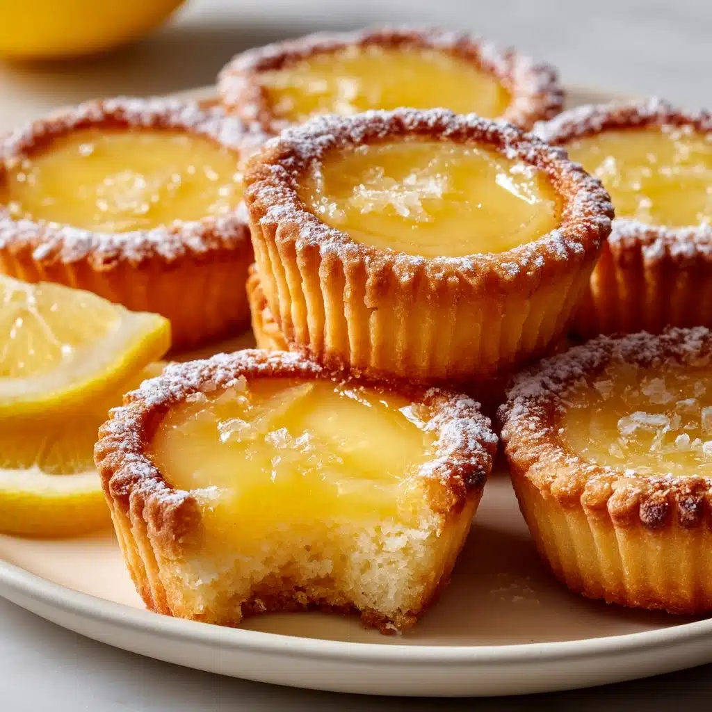 Mouthwatering Lemon Bar Cookie Cups Recipe