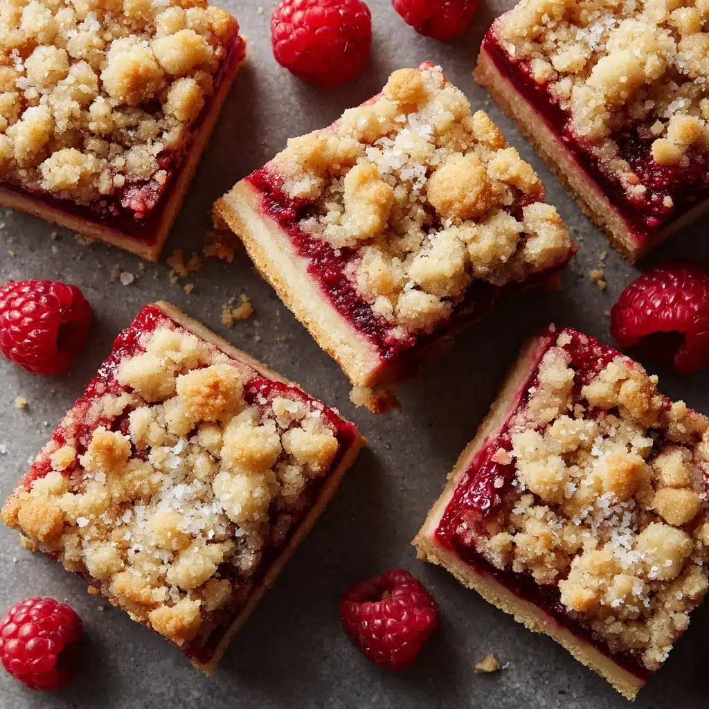Raspberry Streusel Shortbread Bars Recipe - Recipe Image