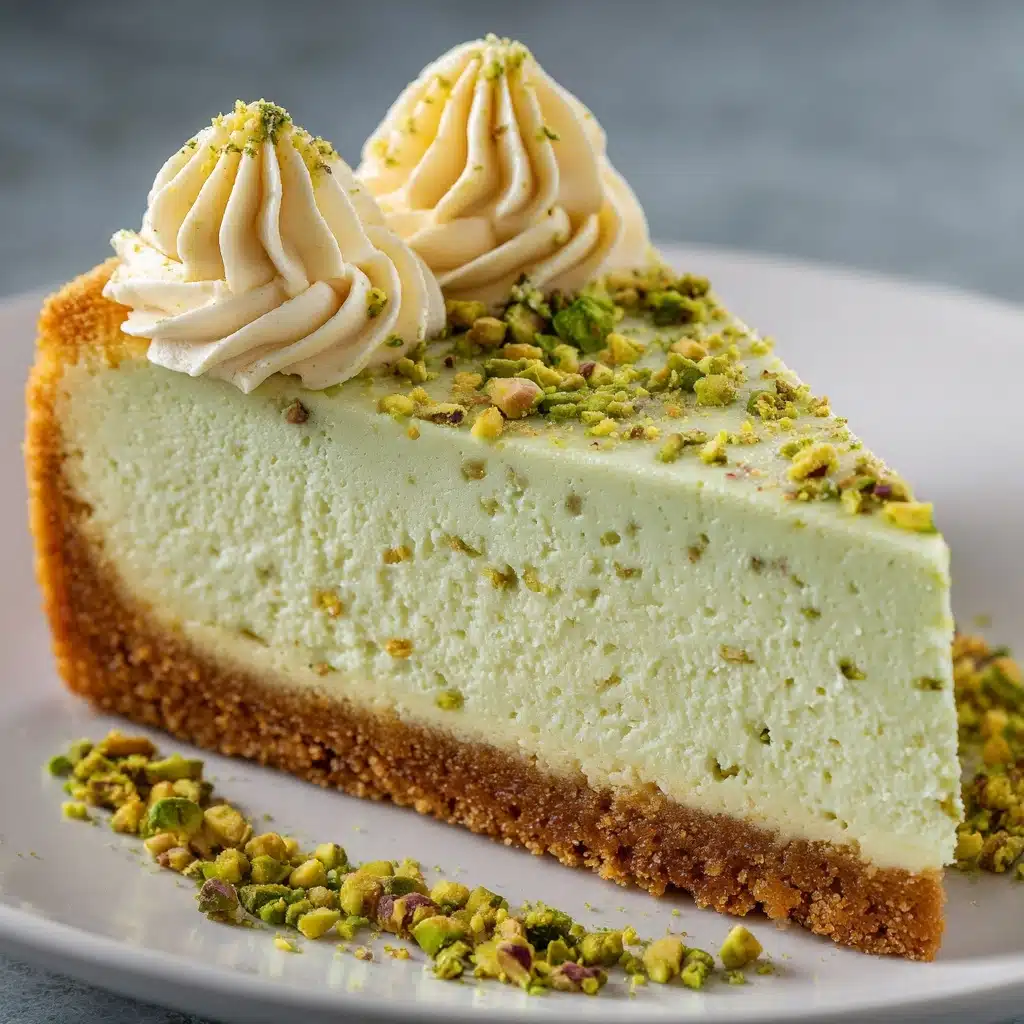 Pistachio Cheesecake Recipe - Recipe Image