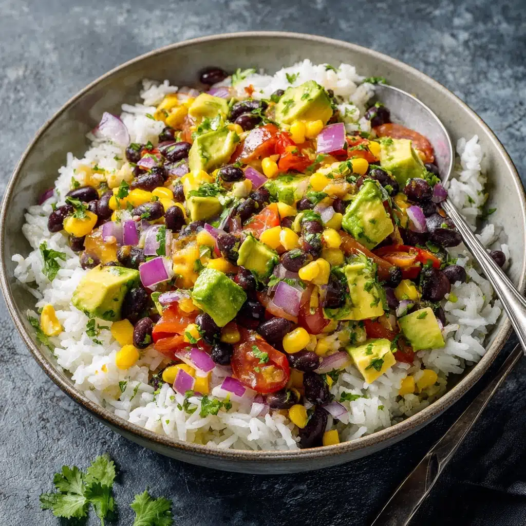 Black Bean Corn Avocado Salad Recipe - Recipe Image