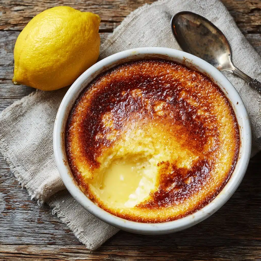 Baked Lemon Pudding Recipe