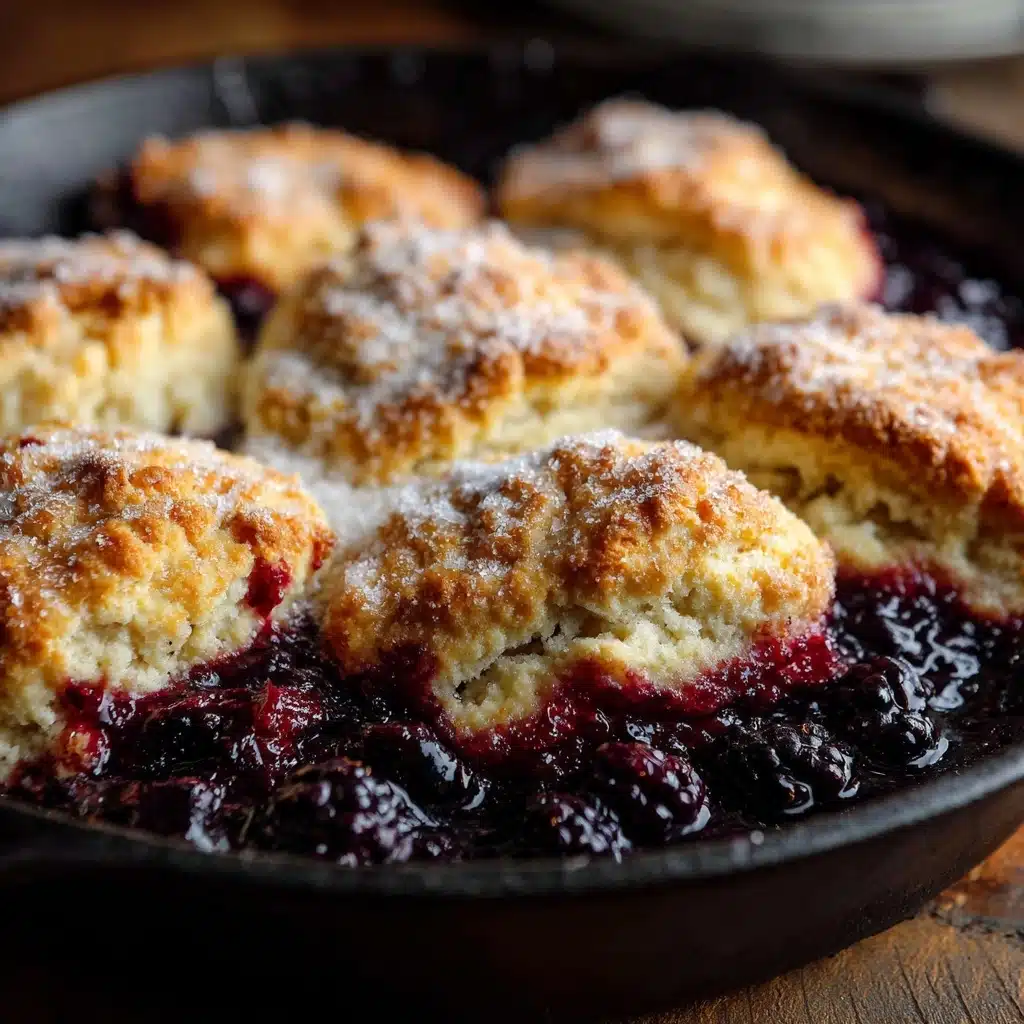 Easy Skillet Blackberry Cobbler Recipe