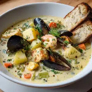 Creamy Seafood Chowder Recipe