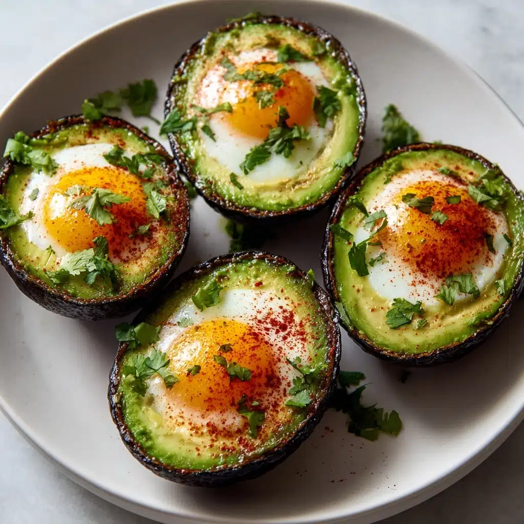Air Fryer Avocado Eggs Recipe - Recipe Image