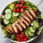 Grilled Chicken Salad with Honey Mustard Dressing Recipe