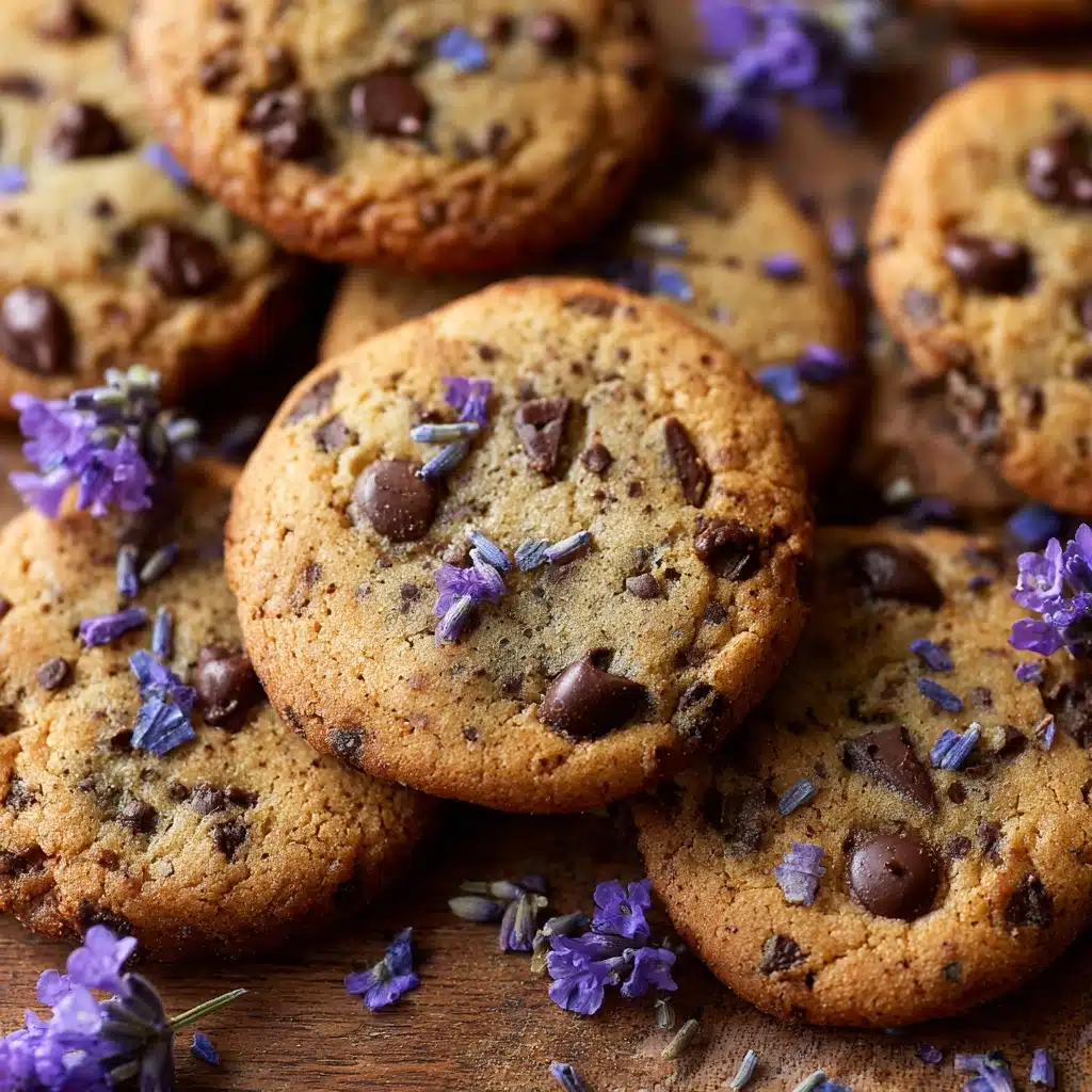 Lavender Chocolate Chip Cookies Recipe - Recipe Image