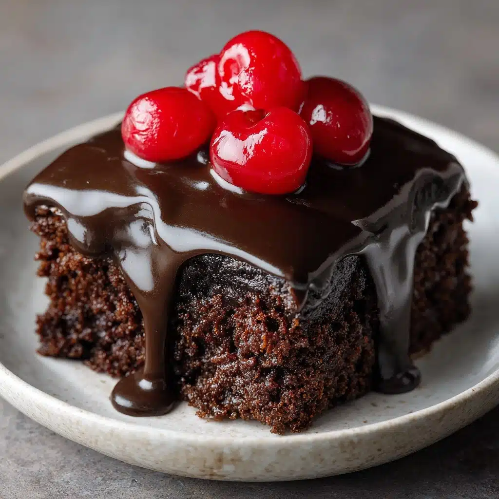 Chocolate Cherry Dump Cake Recipe