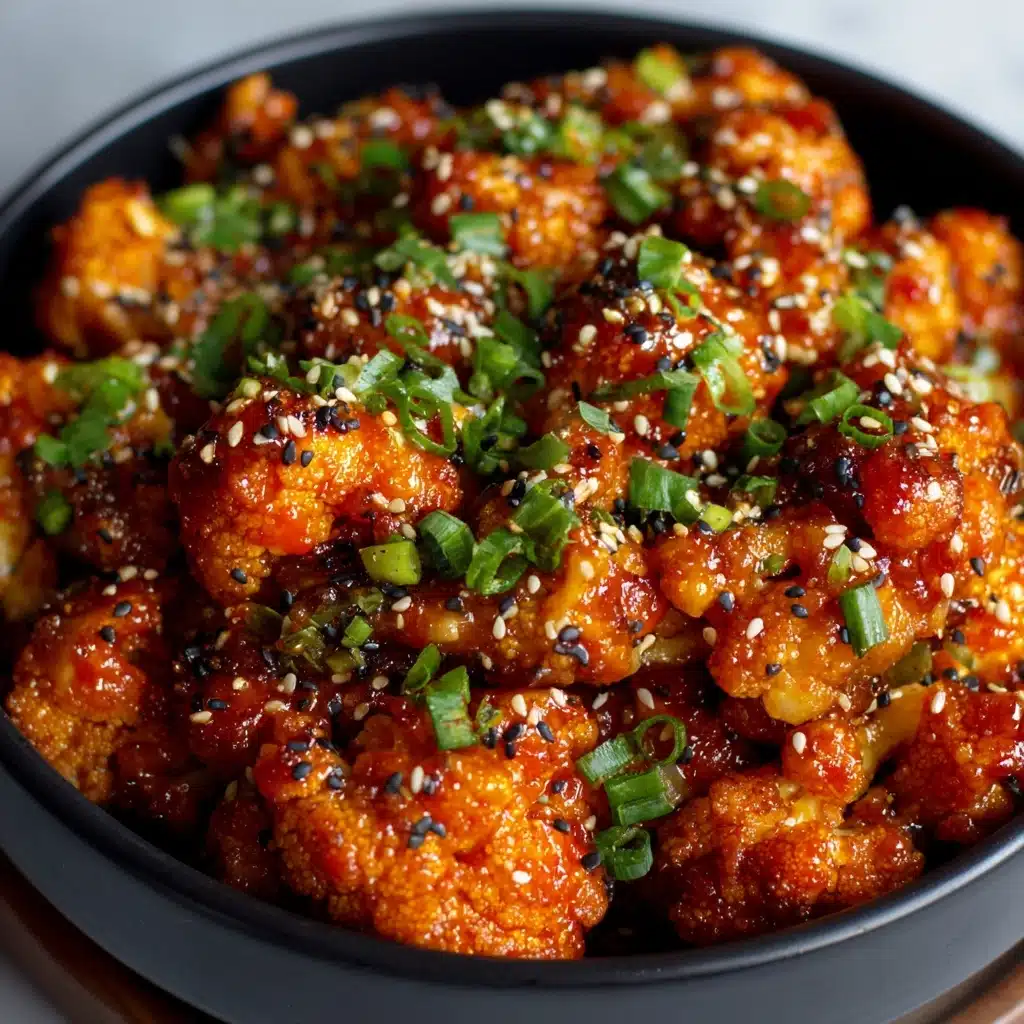 Sweet and Spicy Baked Cauliflower Recipe - Recipe Image