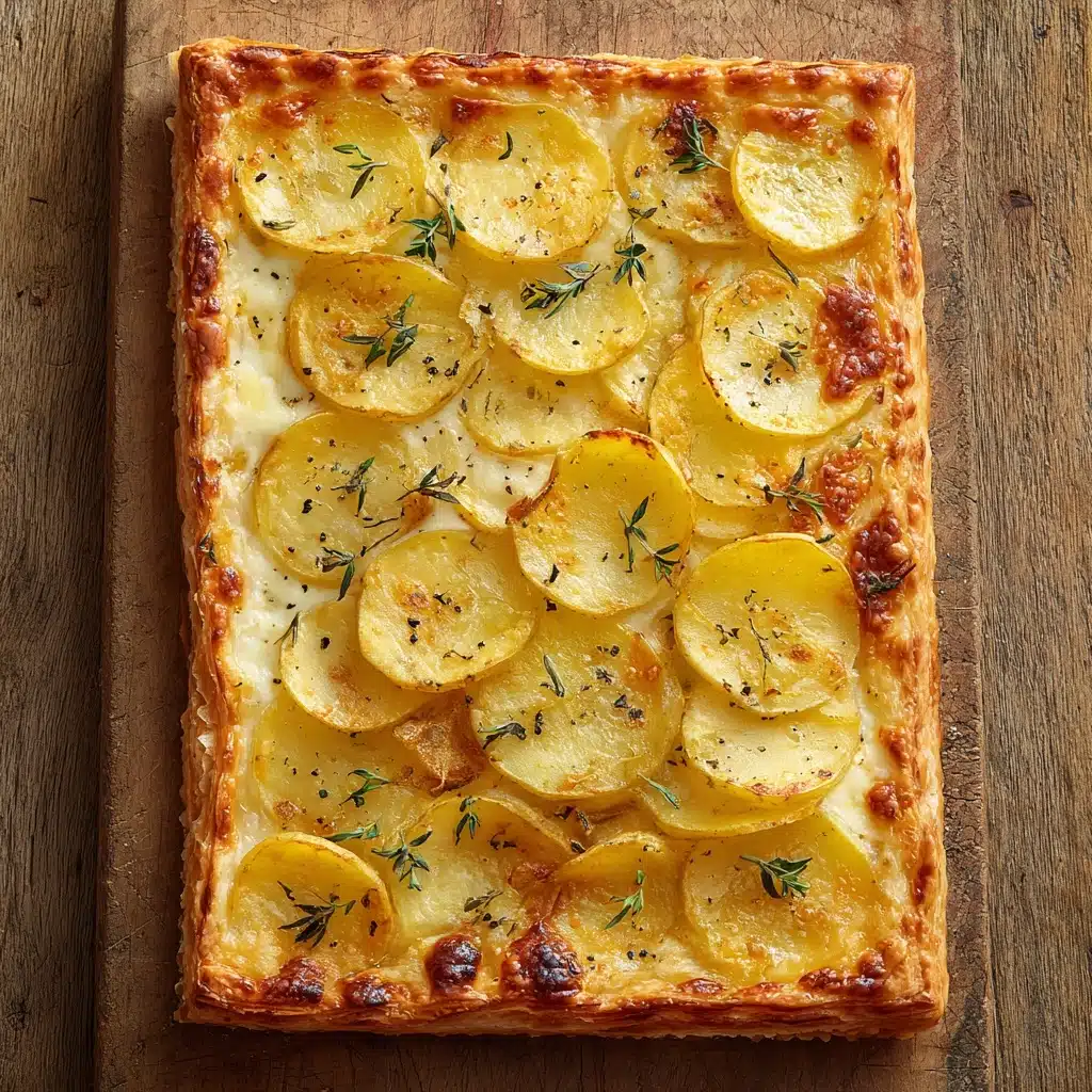 Puff Pastry Potato Tart Recipe