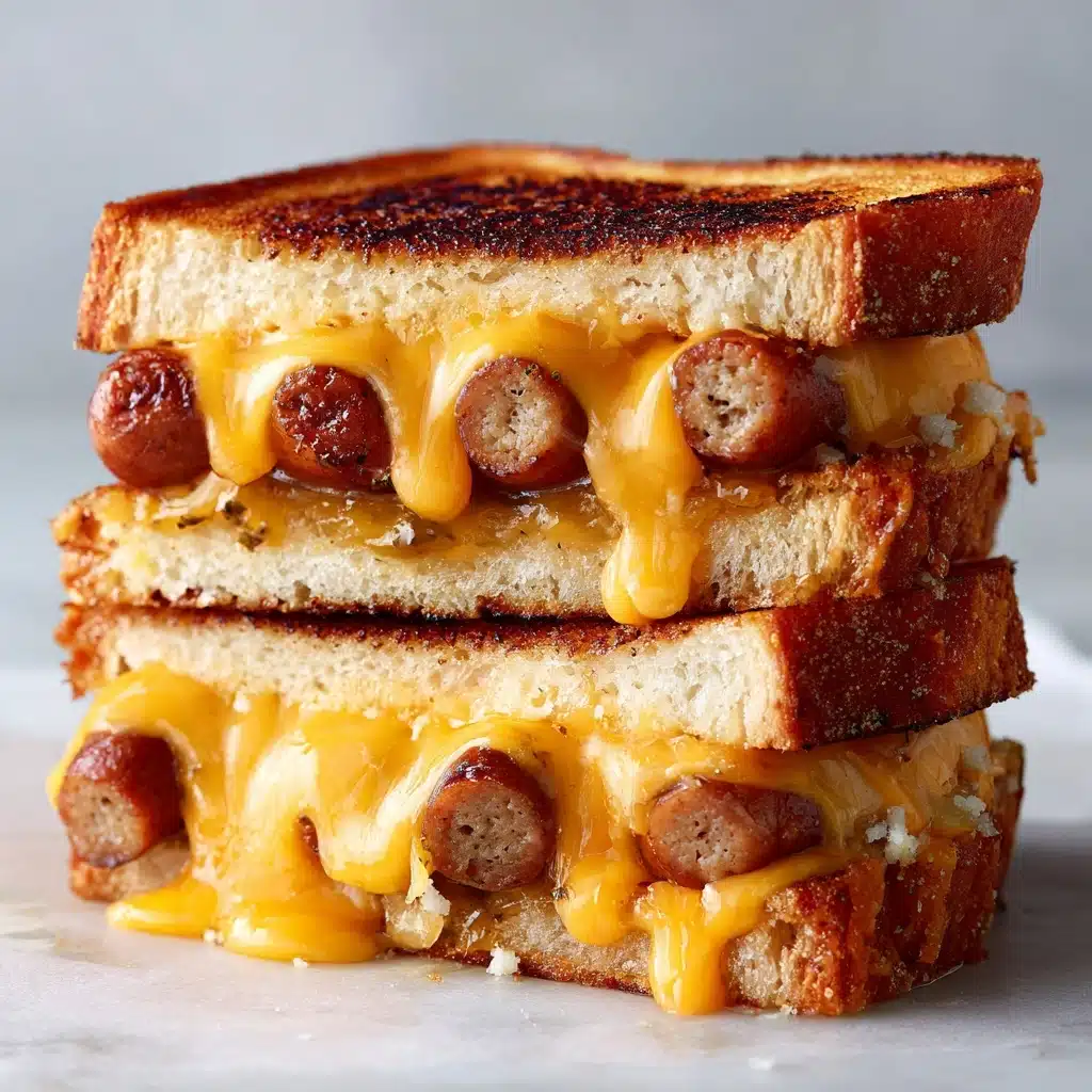 Air Fryer Grilled Cheese Hot Dogs Recipe - Recipe Image