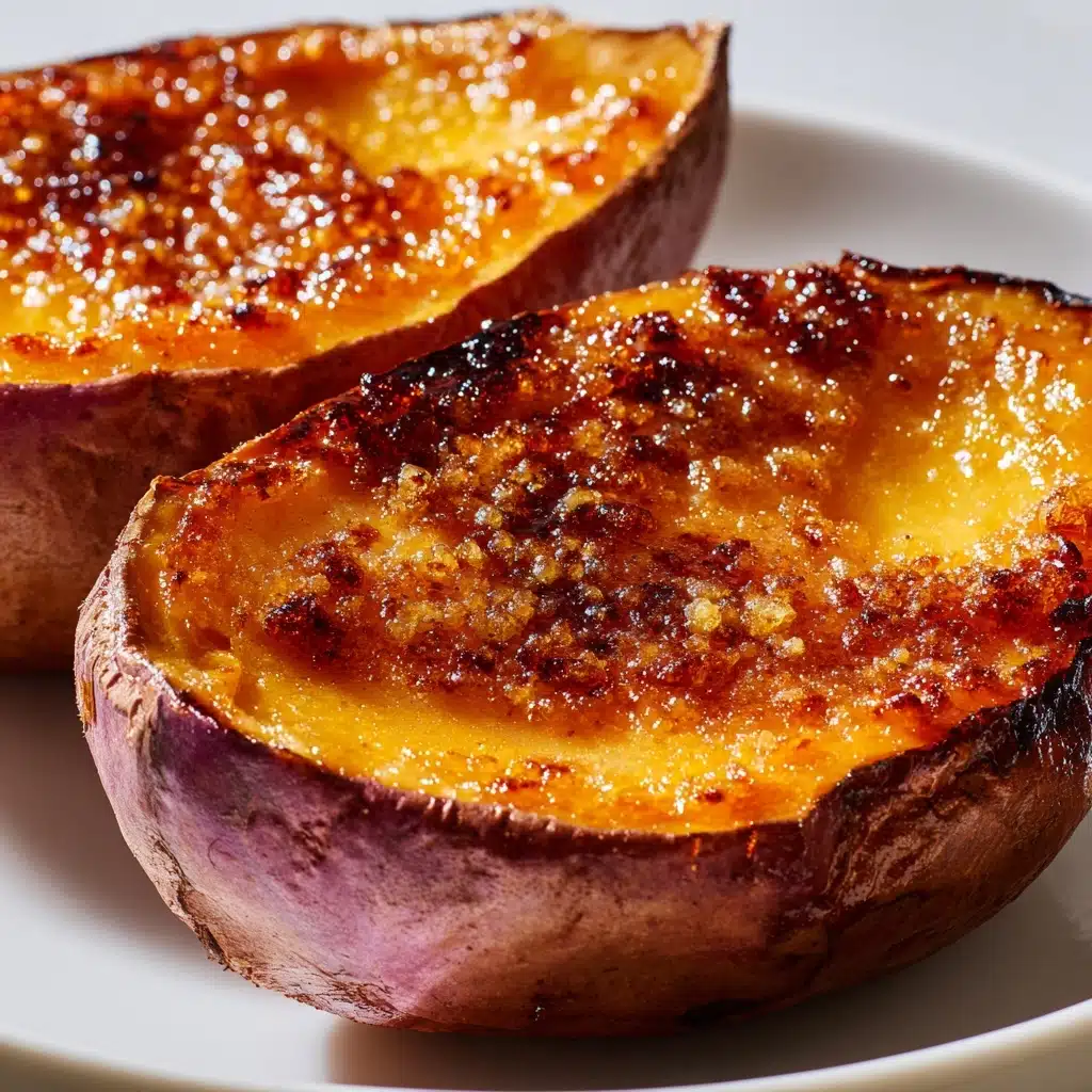 Japanese Sweet Potato Creme Brulee Recipe - Recipe Image