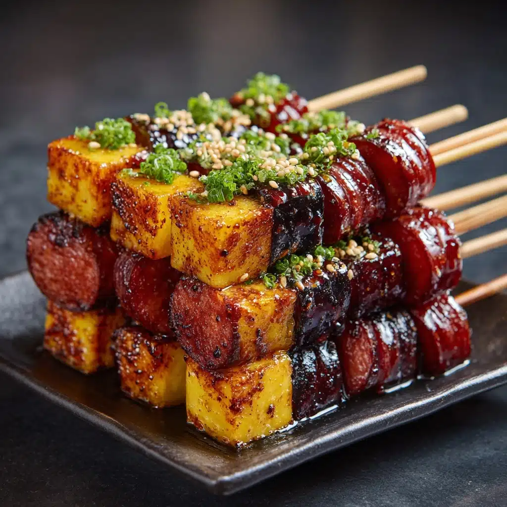 Sotteok Sotteok (Rice Cake and Sausage Skewers) Recipe - Recipe Image