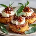 Sundried Tomato Polenta Bites Recipe