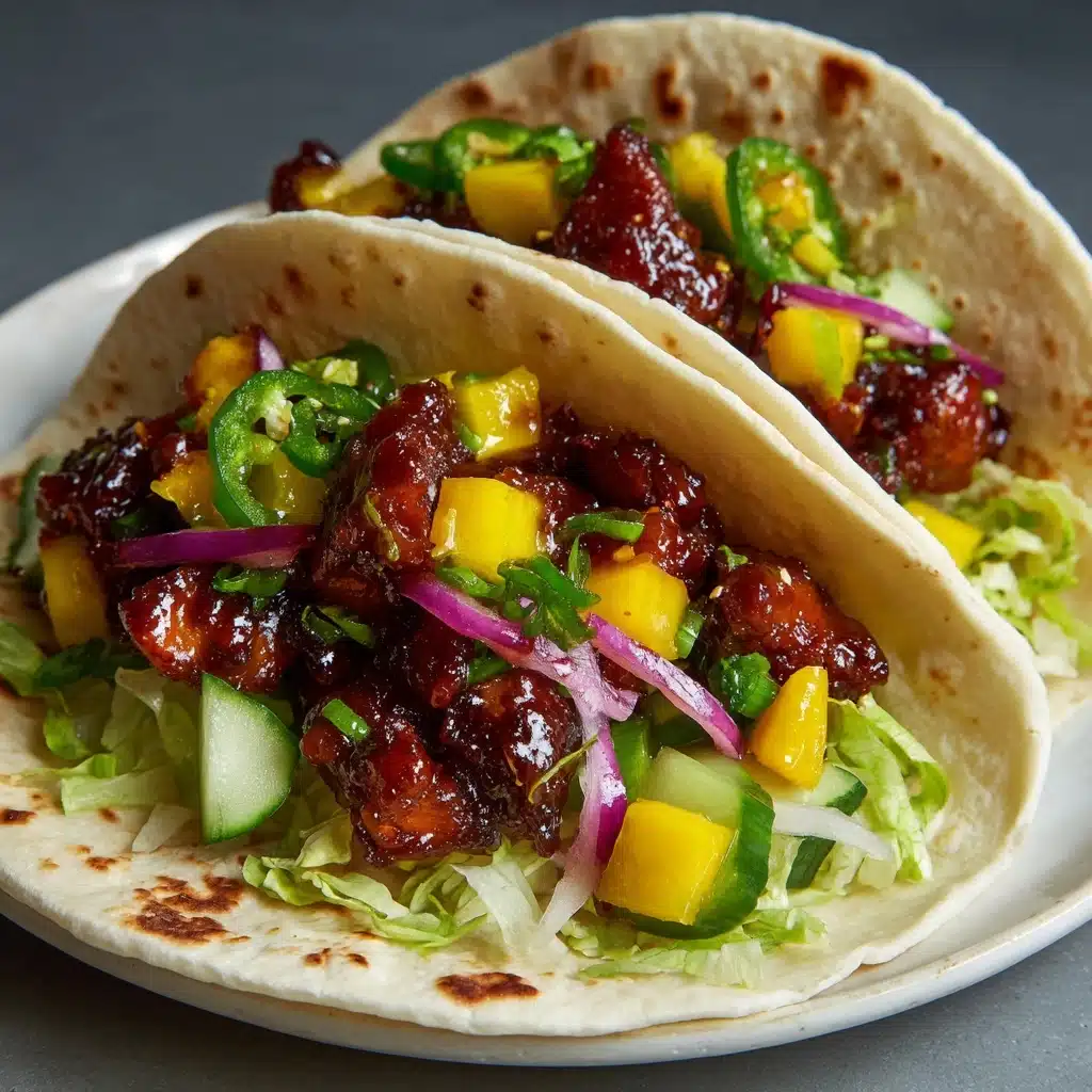 Hawaiian BBQ Chicken Wraps Recipe - Recipe Image