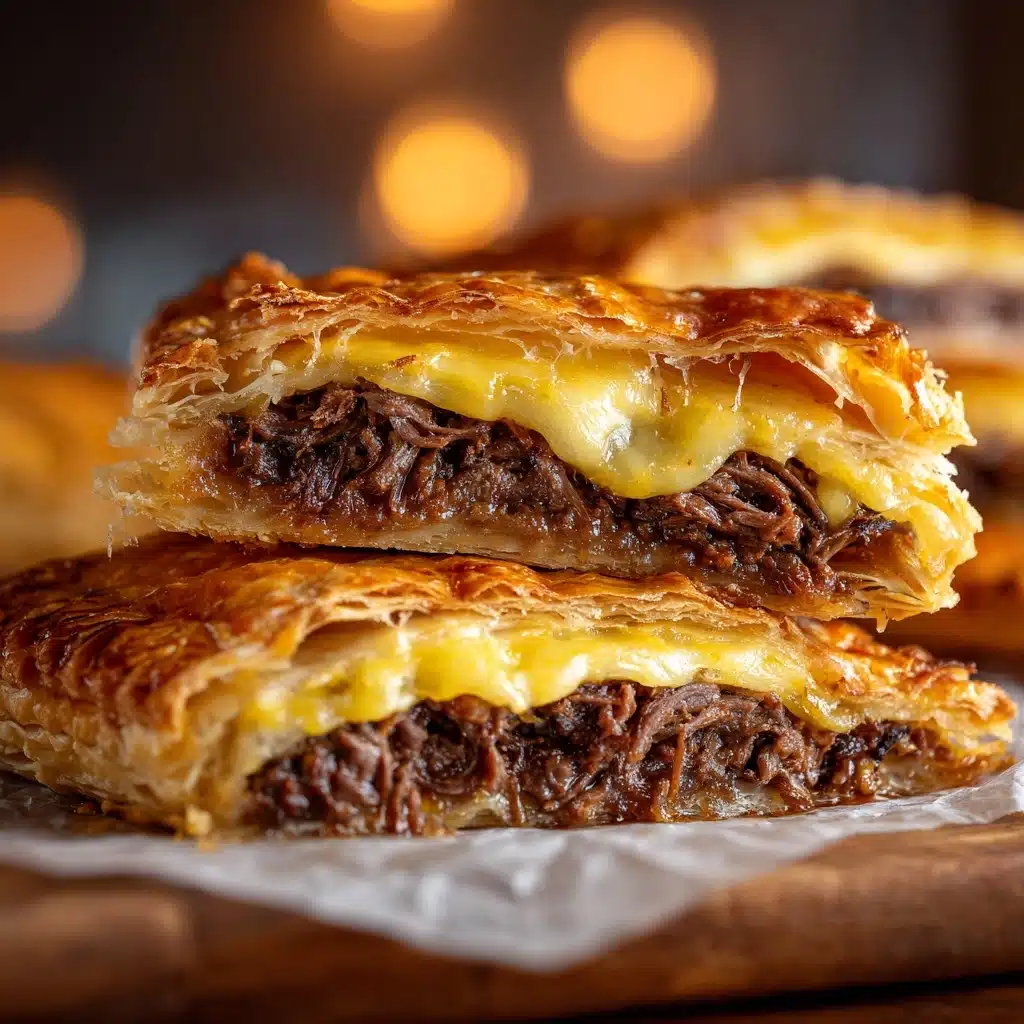 Brisket & Smoked Cheese Pies Recipe - Recipe Image