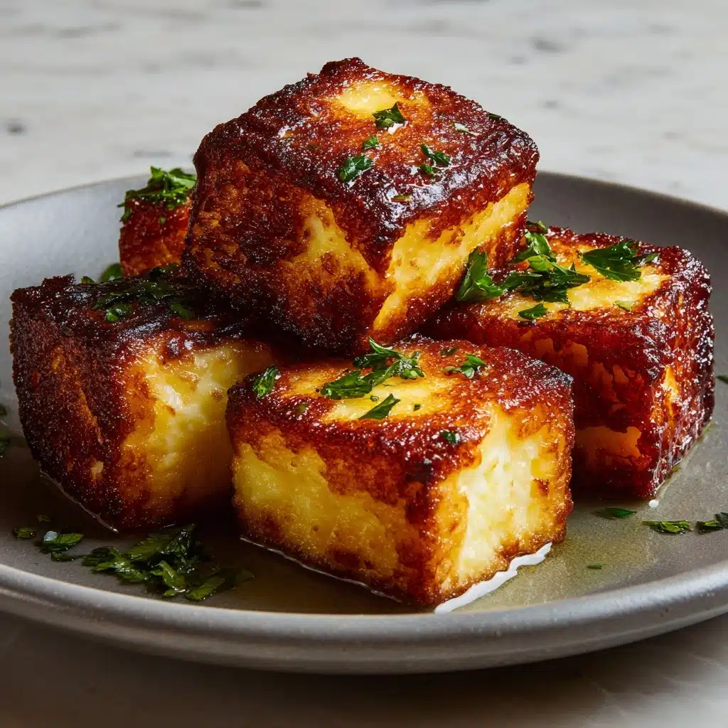 Crispy Air-Fried Halloumi Recipe - Recipe Image
