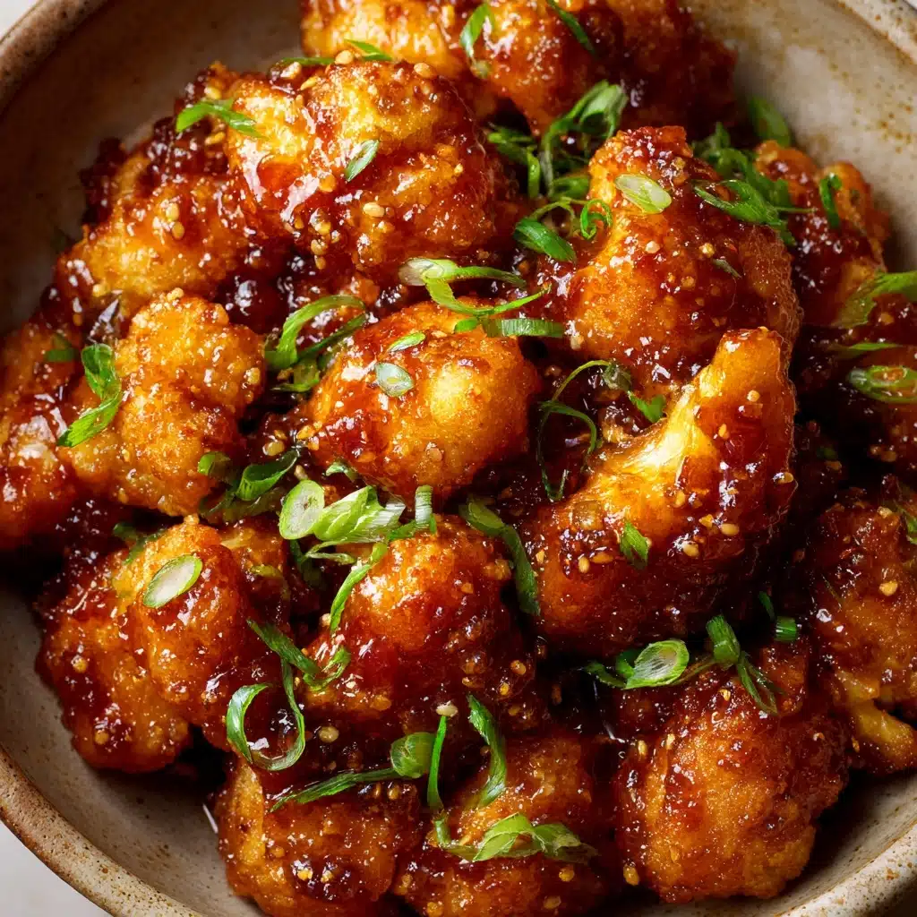 Easy Vegan General Tso’s Cauliflower: An Incredible Flavorful Twist Recipe - Recipe Image
