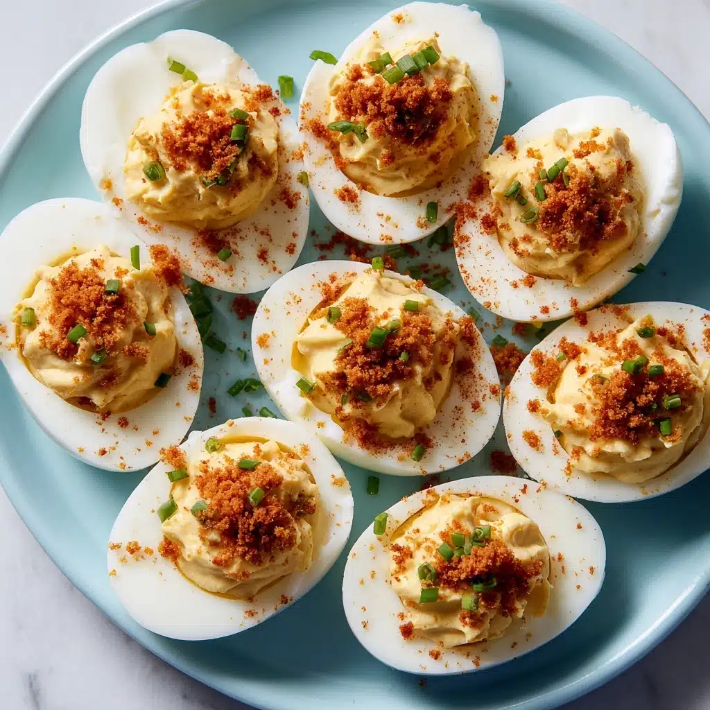 Nashville Hot Deviled Eggs Recipe - Recipe Image