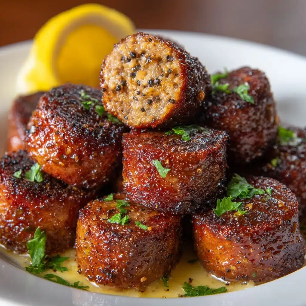 Beef Sausage Pancake Bites Recipe - Recipe Image