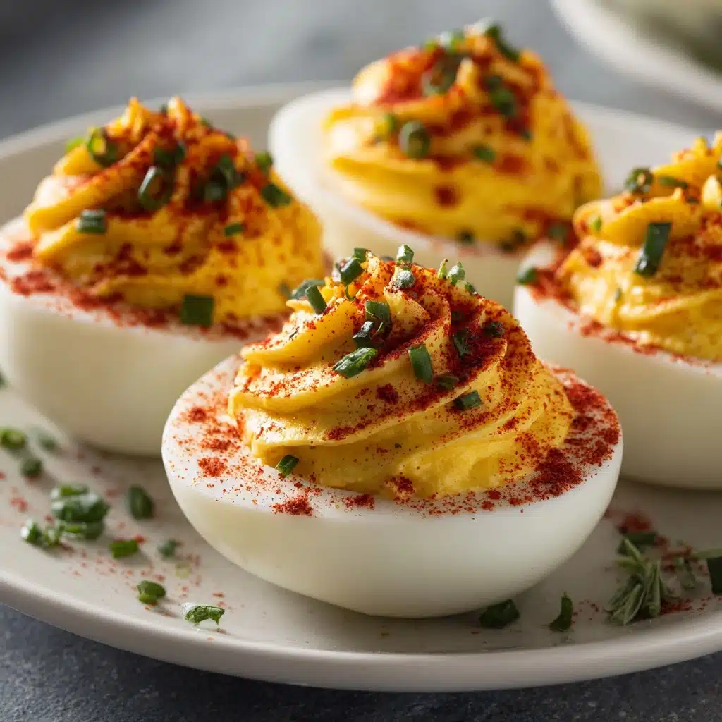Turkish Deviled Eggs Recipe
