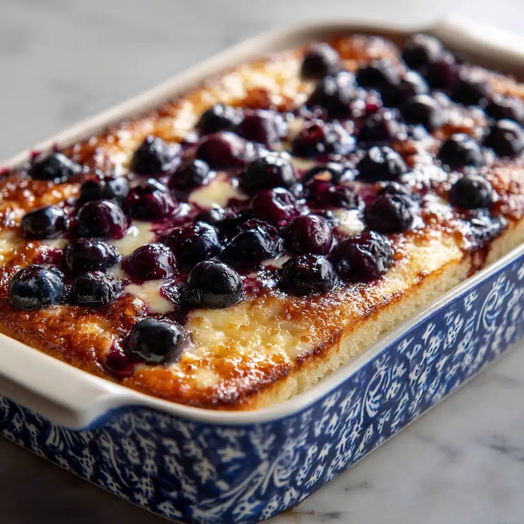 Blueberry Buttermilk Pancake Casserole Recipe