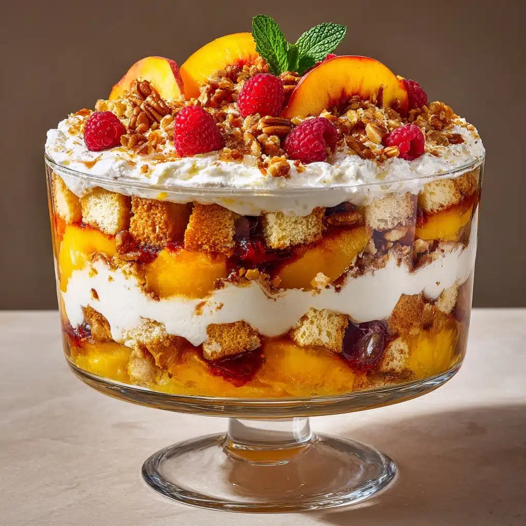 Peach Cobbler Cheesecake Salad Recipe