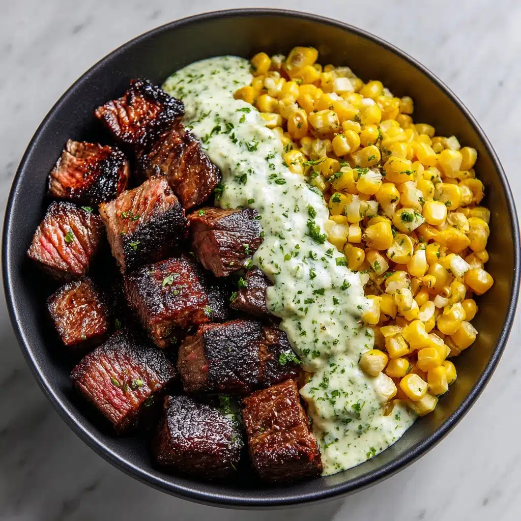 Steak Avocado Corn Bowl Recipe - Recipe Image