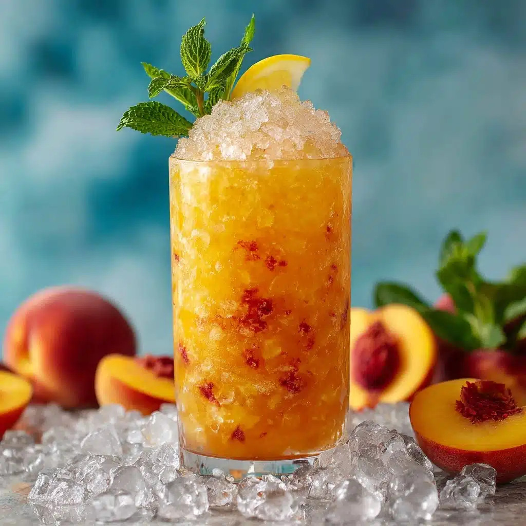 Peach Lemonade Recipe - Recipe Image