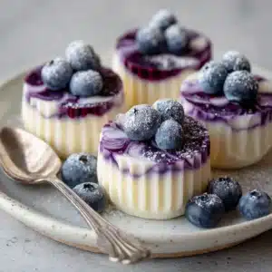Blueberry Swirl Yogurt Bites Recipe