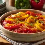 Peperonata – Italian Stewed Peppers Recipe